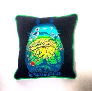 Totoro throw pillow